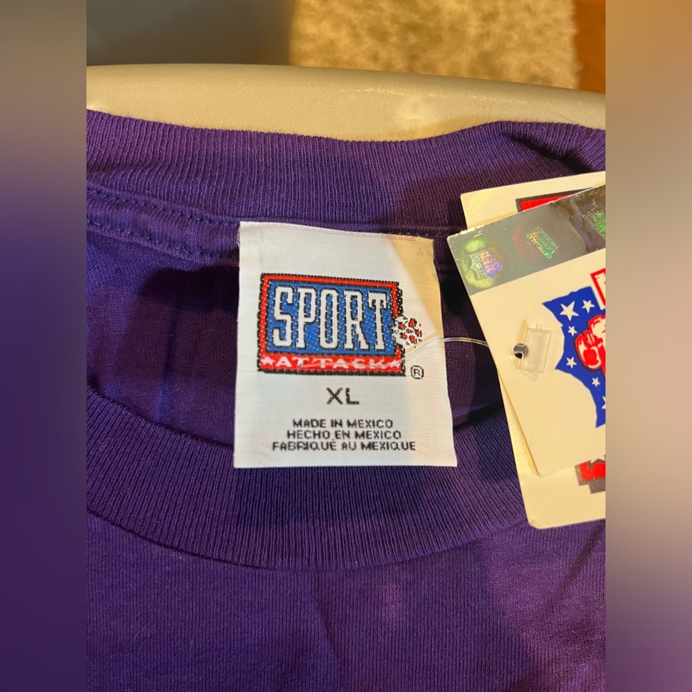 Minnesota Vikings Vintage Shirt Size XL NWT - Picture 3 of 3